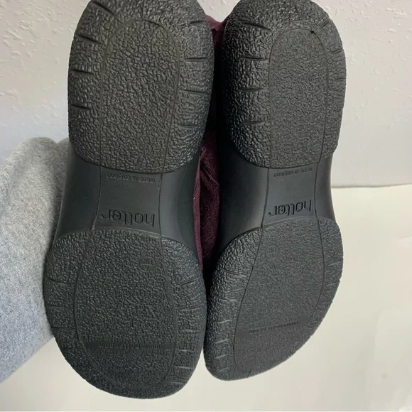 Hotter woman’s ankle boots rich purple size 8 - Picture 6 of 11